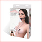 Lux Fetish Breathable Ball Gag Nip Clamp