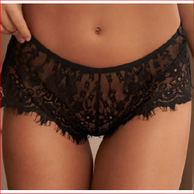 Patchwork Eyelash Trim Black Medium