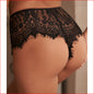 Patchwork Eyelash Trim Black Medium