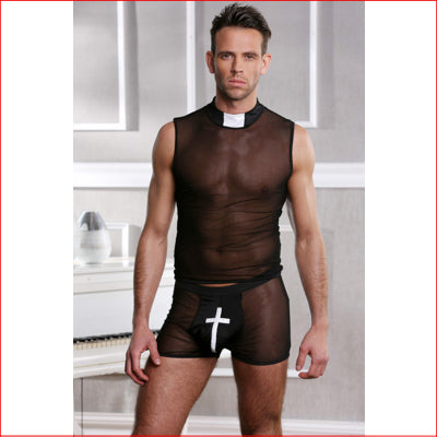 Vicar Priest Top & Boxer