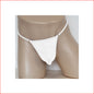 209 Mens Lycra G-String os Whi
