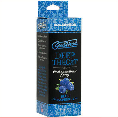 Deep Throat Spray Blue Raspberry