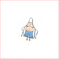 Sagging Balls Apron