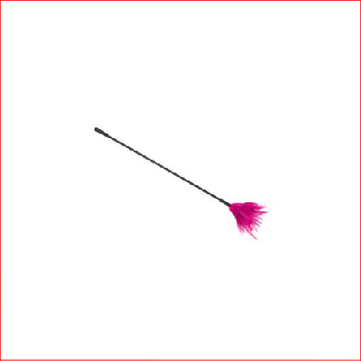 Crop w/Feather Tickler Pink