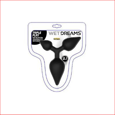 Wet Dreams Triple Play Butt Plug
