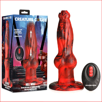 Creature Cocks Hell Wolf Thrusting