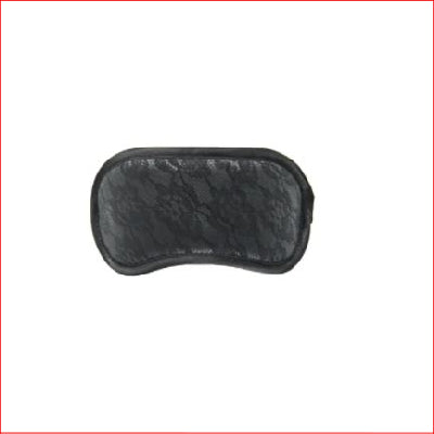 PU Lace Blindfold Black