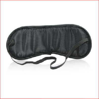 B100 Satin Blindfold Black