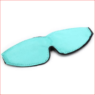 B104 Satin Blindfold Turquoise