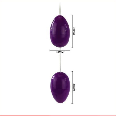 Twin Anal Balls Purple