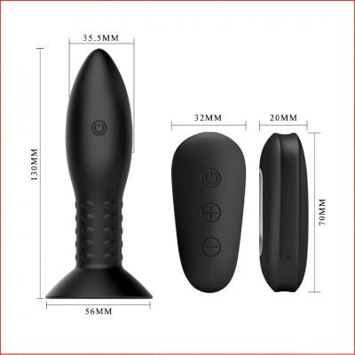 Mr Play Rotation Beads Anal Plug