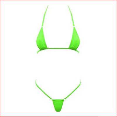 Micro Bikini Green