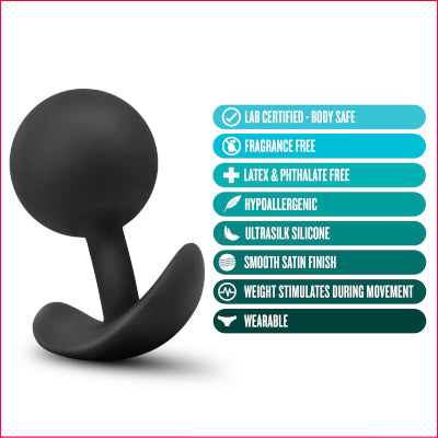 Anal Adventures Platinum Vibra Plug