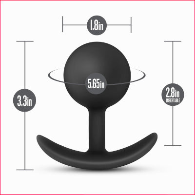 Anal Adventures Platinum Vibra Plug