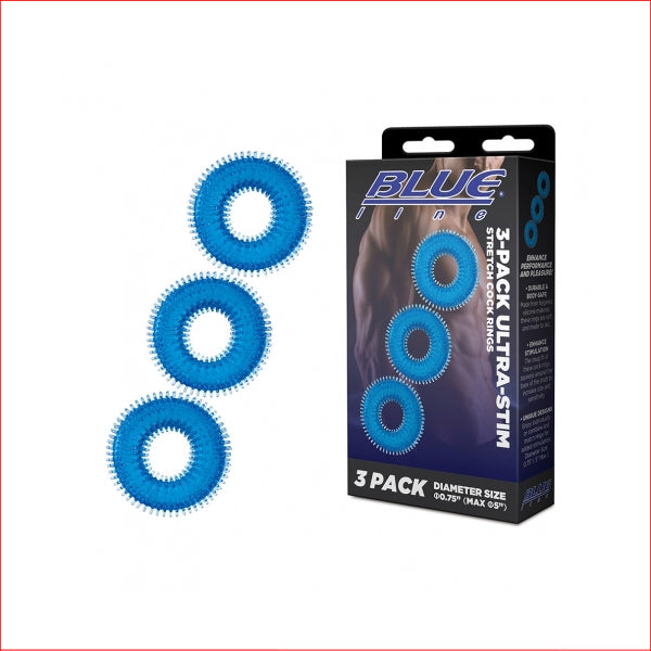 Blue Line 3 Pack Ultra Slim
