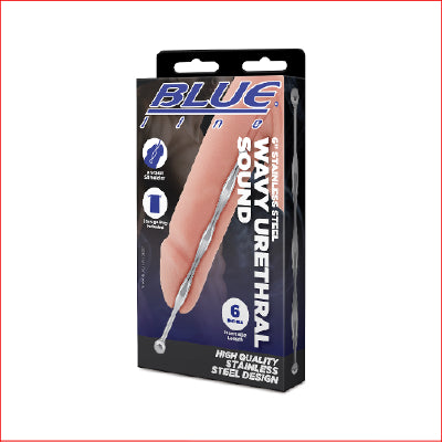 Blue Line 6" Stainless Steel Wavy Urethr