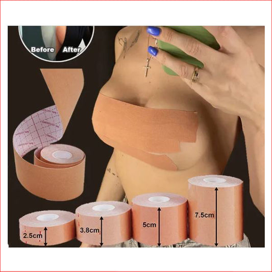 Boob Tape 2.5cm wide Flesh
