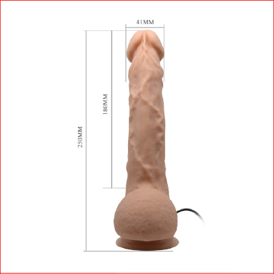 Beautiful Vibrating Jason 9.8"