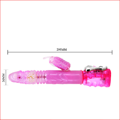 Travel Partner Beaded Vibrator Pink