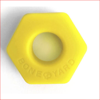 Boneyard Bust a Nut Cock Ring Yellow