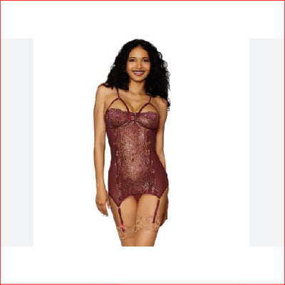 Dreamgirl Foiled Stretch Slip OS