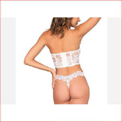 Dreamgirl Cropped Bustier & G Small