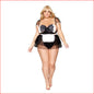Dreamgirl Babydoll Maid Apron & G PLUS