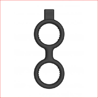 Electro Shock Cock Ring w Ball Strap