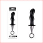 Silicone Butt Plug 5" Black