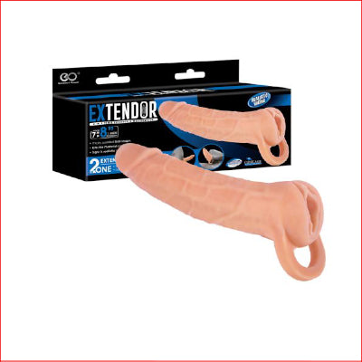 Extendor & Masturbator 2 In 1 - 7-8"