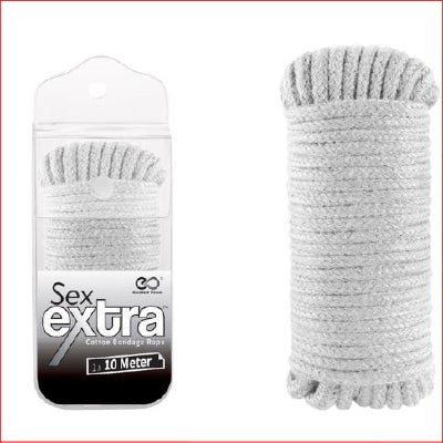 Sex Extra 10 m Cotton Rope White