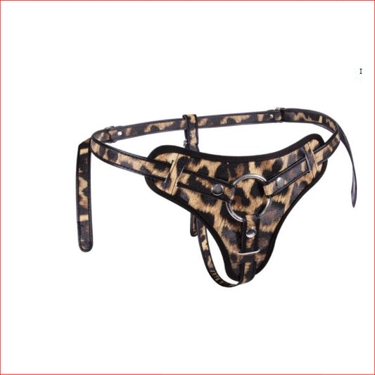 Deluxe Leopard Frenzy Strap-On