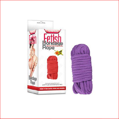 Fetish Bondage Rope Purple