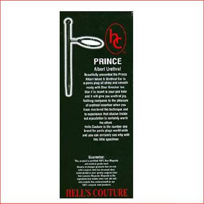 Prince Albert Wand & Urethral Bar