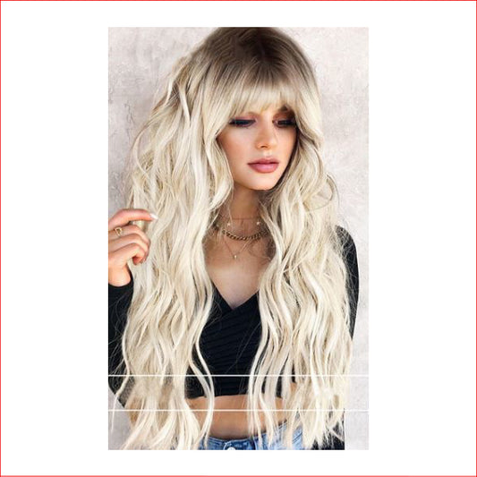 Wig Long Ambre Long Blonde