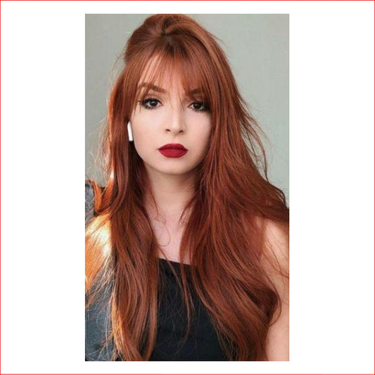 Wig Wave Long Ginger