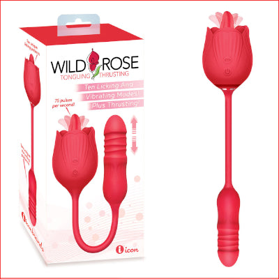 Wild Rose Tonguing Thrusting Vibrating