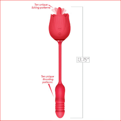 Wild Rose Tonguing Thrusting Vibrating