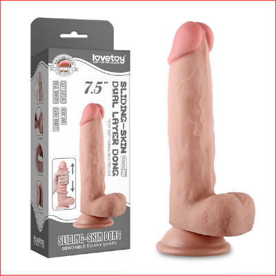 Sliding Skin 8" Dual Layer
