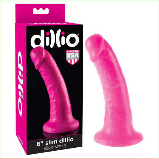 Dillio 6" Slim Pink