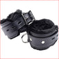Wrist Cuffs Fur Lined Black