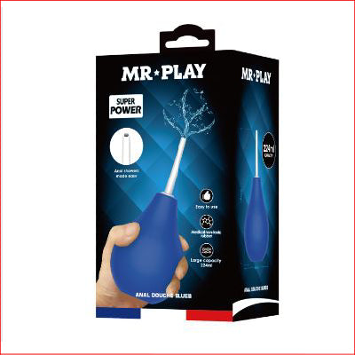 Mr Play Anal Douche Enema Blue