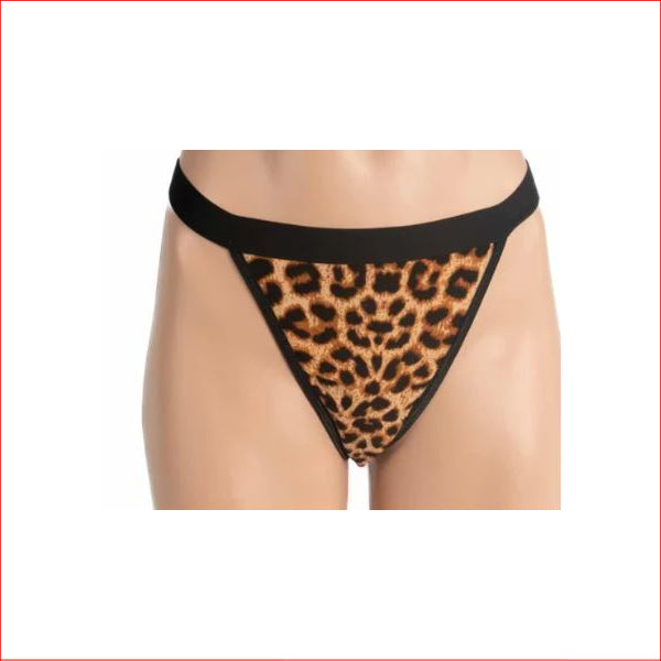 183 Leopard G-String Medium