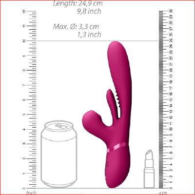 VIVE Kura Triple Action Thrusting Pink