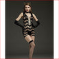 Rimes Black String Dress