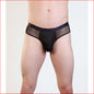 Mens Mesh Jock Strap Solid Pouch S/M
