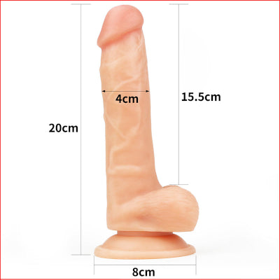 Lovetoy The Ultra Soft Dude 8"