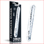 Flawless Clear Double Dildo 12"