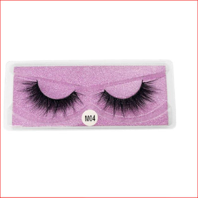 Mink Eyelashes Size: M04