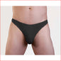 Mens Lycra Thong Black L/XL